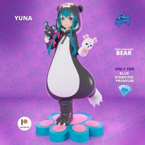 Bluespray Yuna STL 3D PRINTING